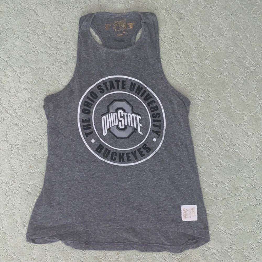 Ohio State racer back kids tank!